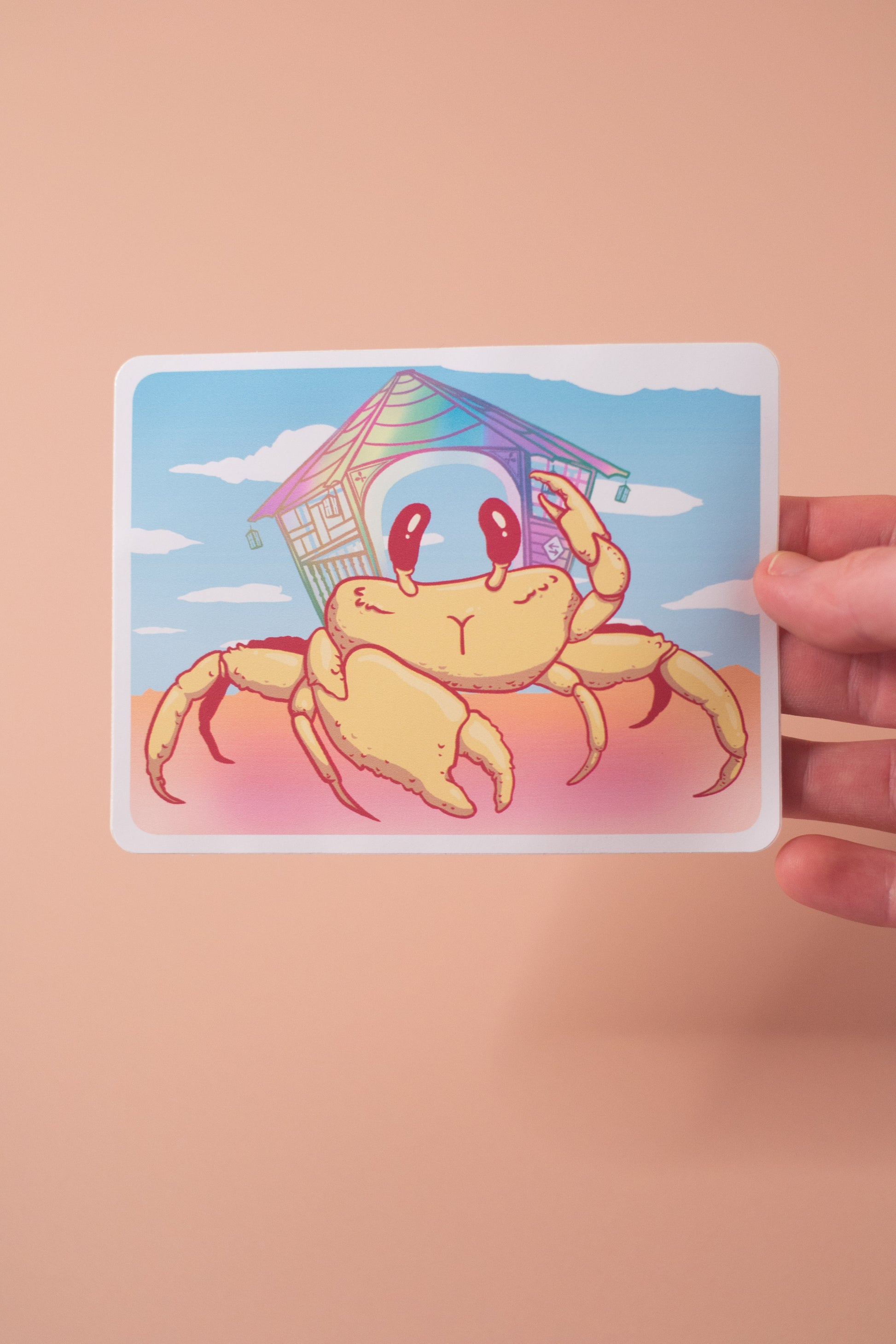 Picante the Crabzebo Sticker
