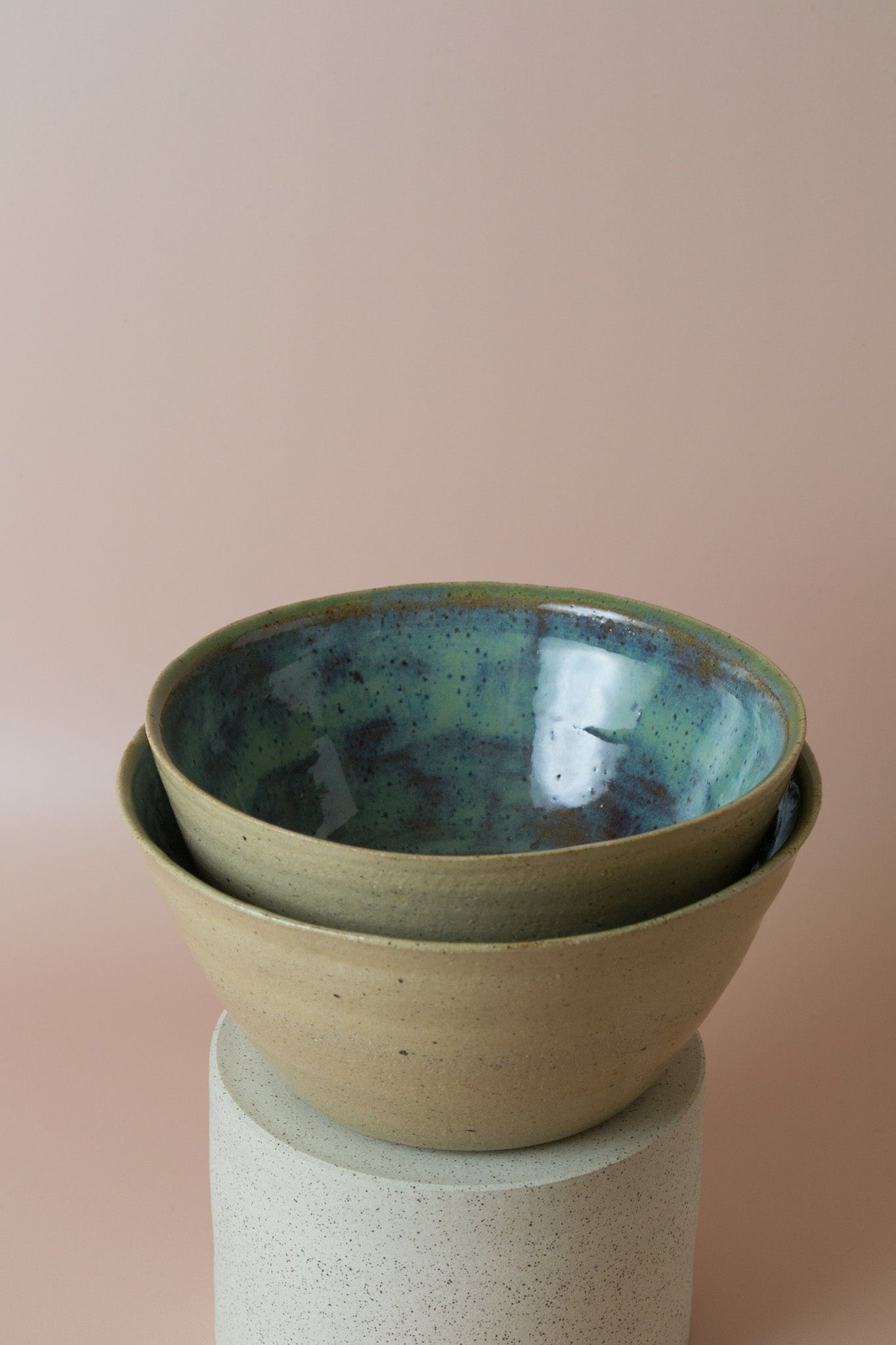 Idaho Bowl Set in Moody Turquoise