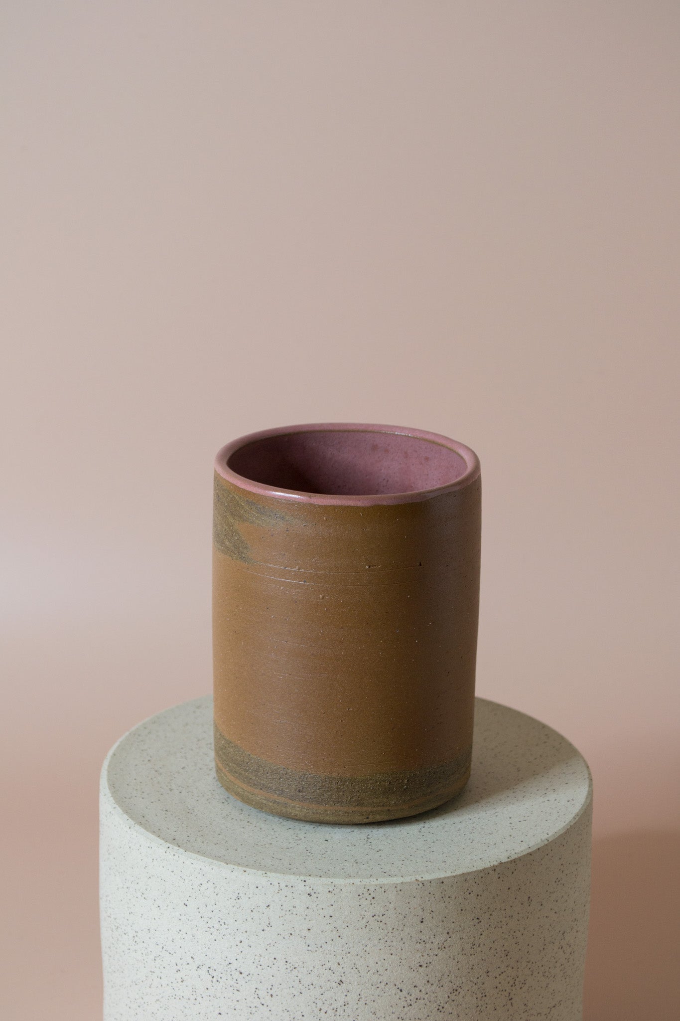 Marbled Pen Holder in Sunset
