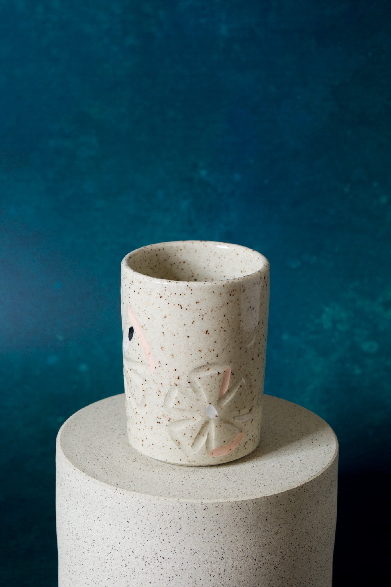 Carved Flower Cup