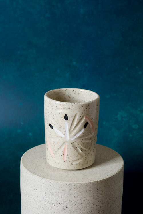 Carved Flower Cup