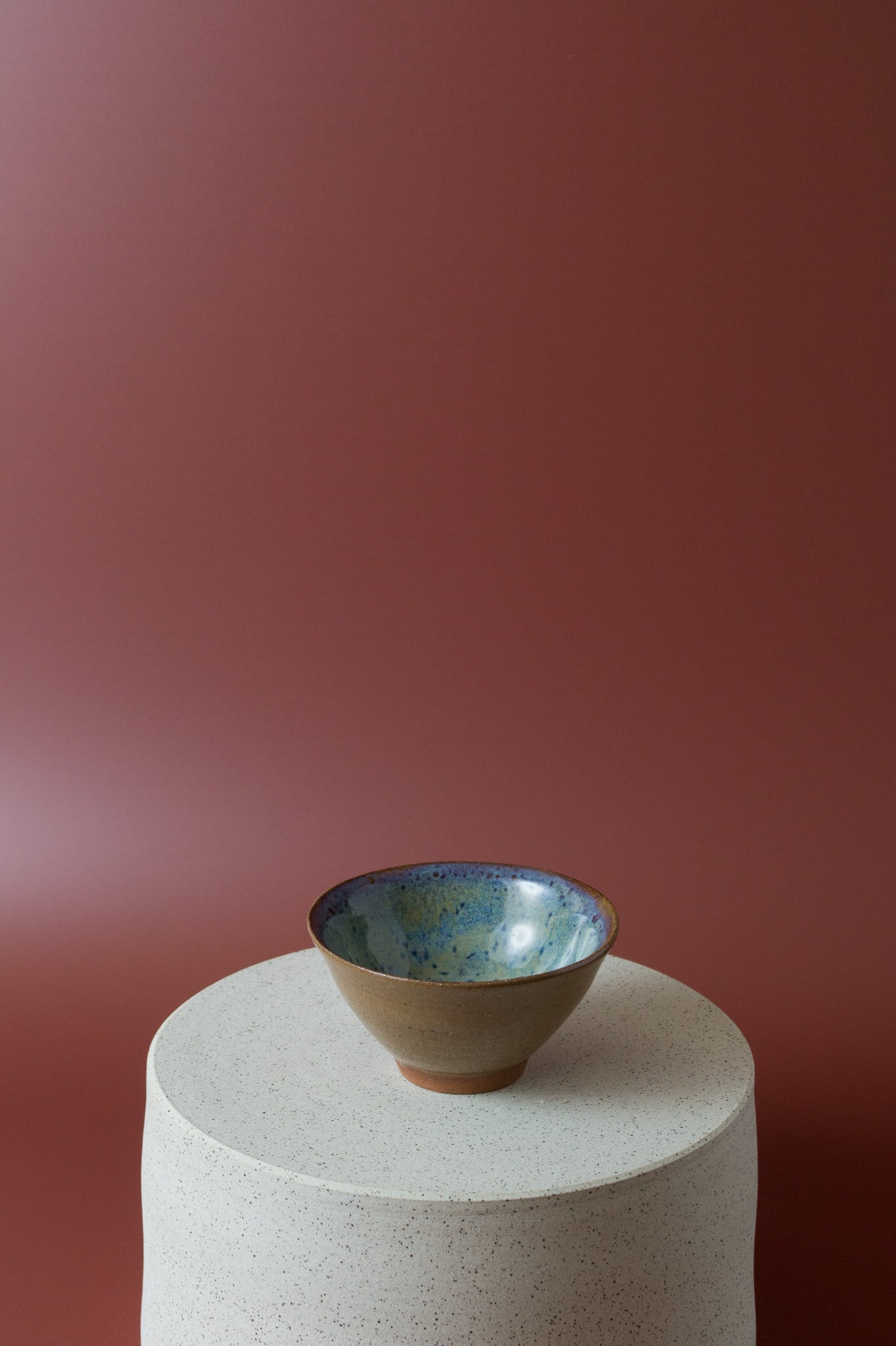 Naranja Bowl Set in Speckled Turquoise