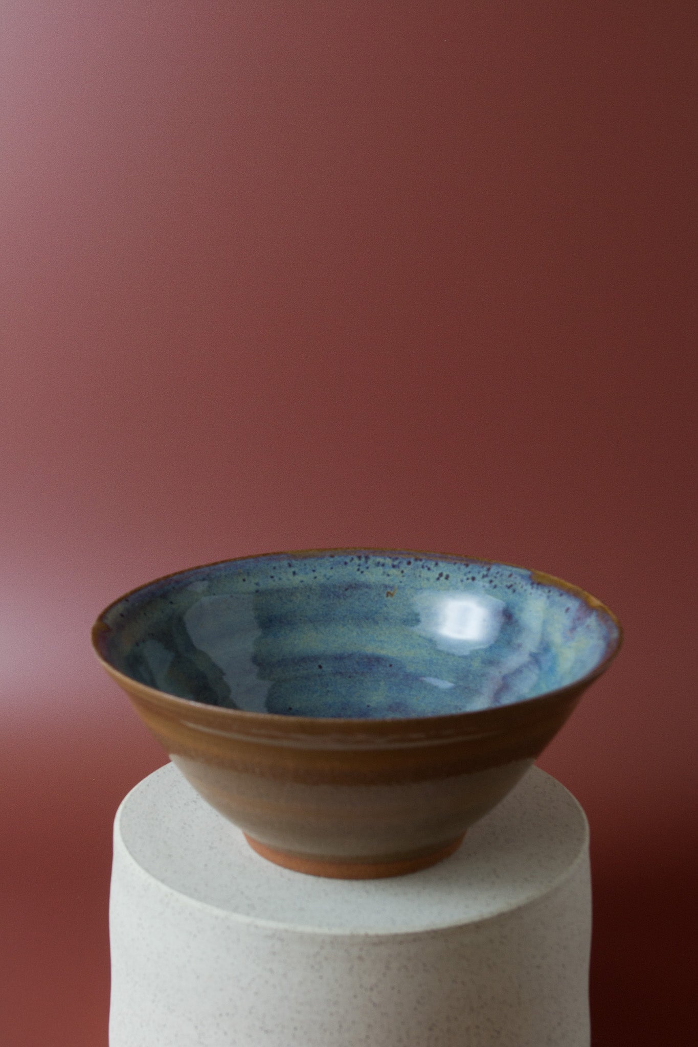 Naranja Bowl Set in Speckled Turquoise